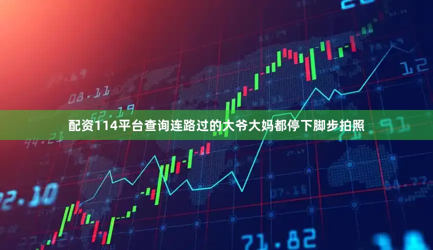 配资114平台查询连路过的大爷大妈都停下脚步拍照